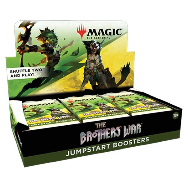 The Brothers War Jumpstart Booster Display
