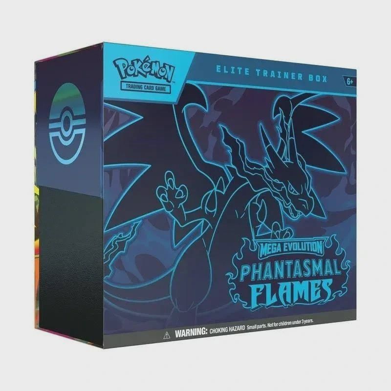 Pokemon TCG: Mega Evolution 02 Phantasmal Flames- Elite Trainer Box