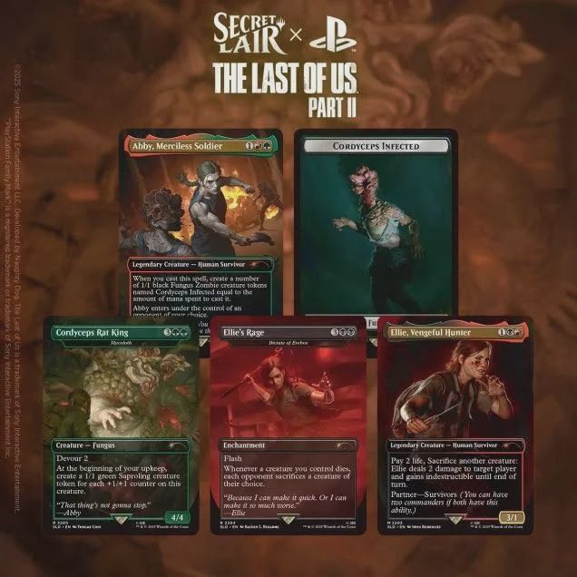 MTG: Secret Lair Drop- The Last of Us Part II: Path of Retribution- Regular