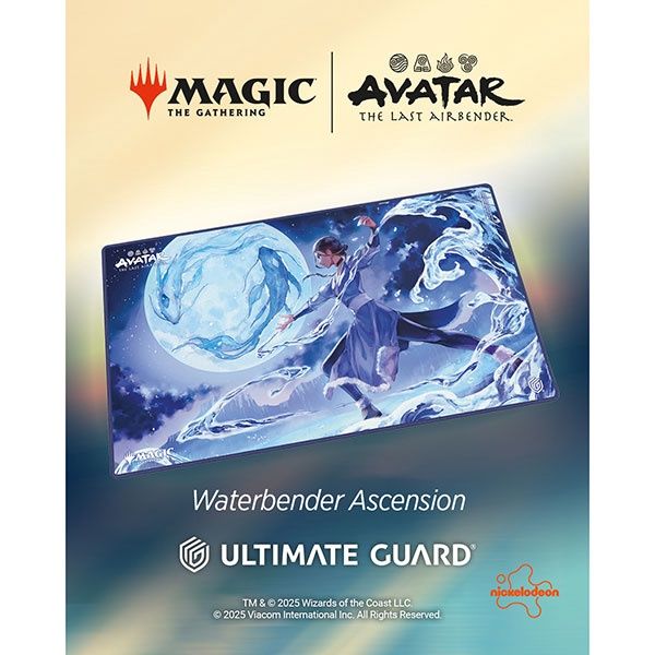 Playmat: MTG- Avatar the Last Airbender, Style: Waterbender Ascension