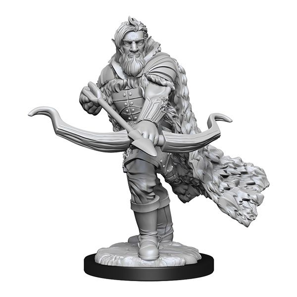 D&amp;D Nolzur's Marvelous Miniatures: Unpainted Minis- Wave 14- Firbolg Ranger Male