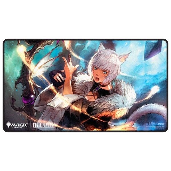 Playmat: MTG Black Stitched- Final Fantasy- Y'shtola Rhul