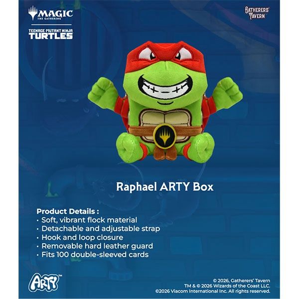 MTG ARTY Box- Teenage Mutant Ninja Turtles- Raphael