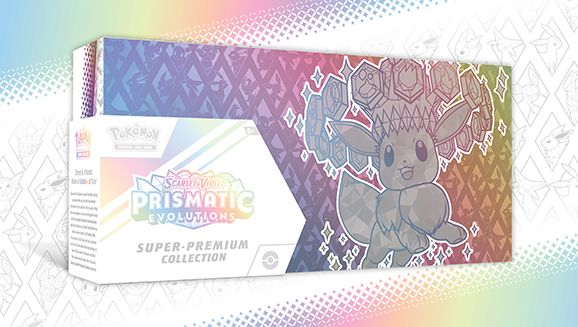 Pokemon TCG: Scarlet &amp; Violet Prismatic Evolutions- Super Premium Collection