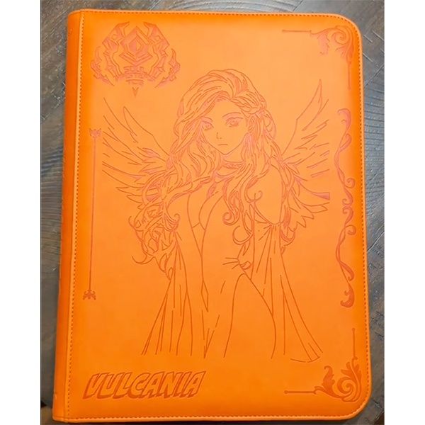 Soul Masters TCG: Binder: 18-Pocket- Satin Ravenheart / Vulcania Homusubi