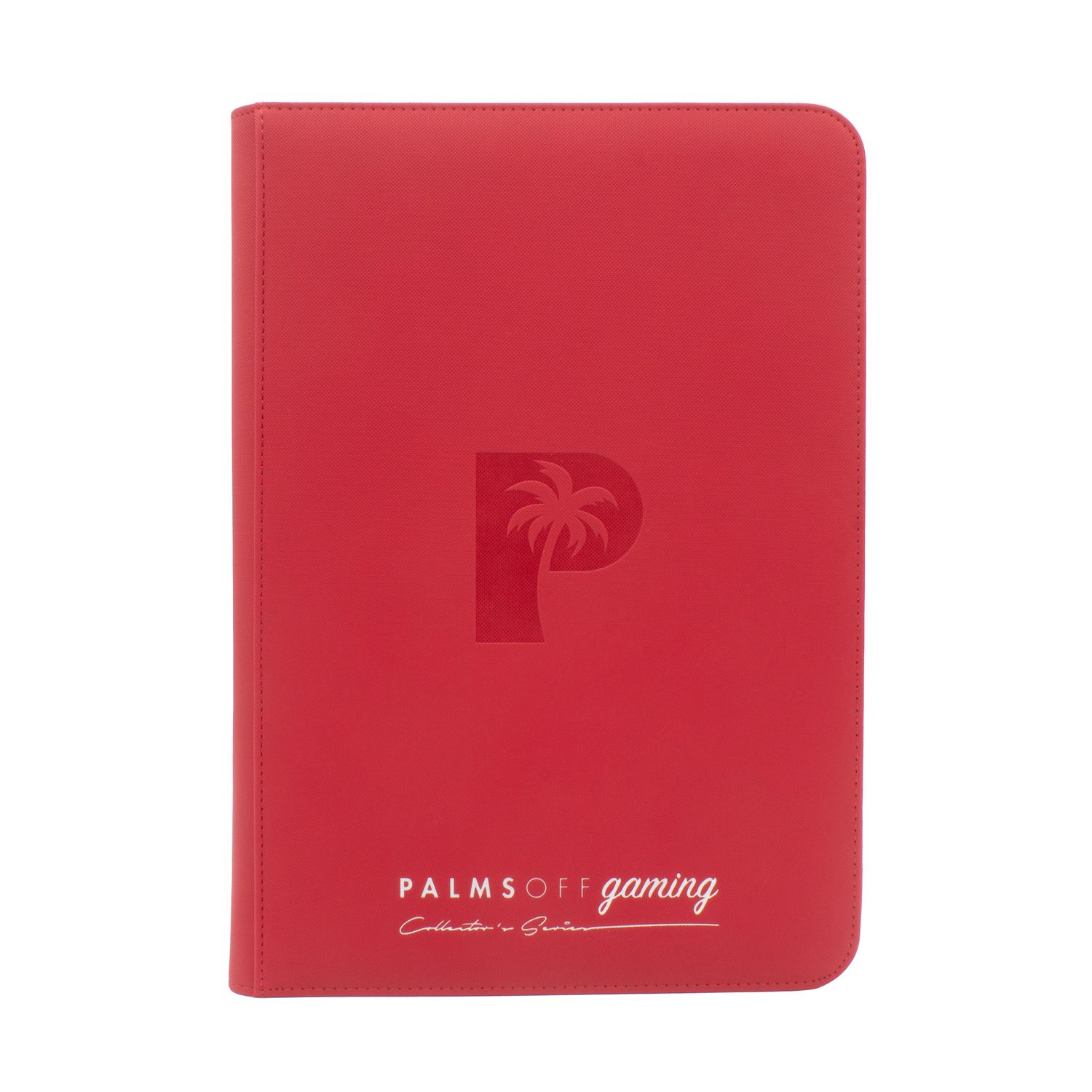 PALMSOFF Gaming 9 pocket binder red