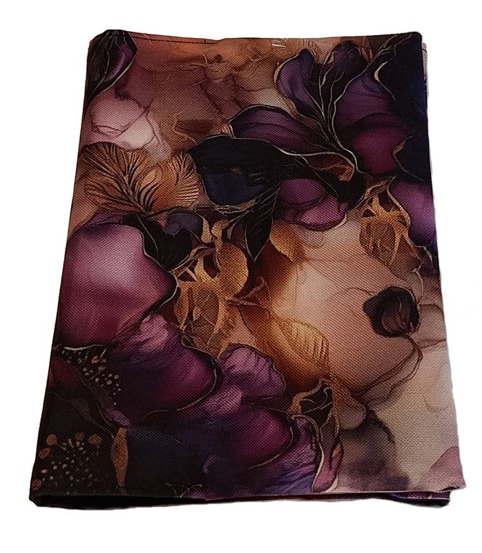 Otulacz w Fioletowe Kwiaty