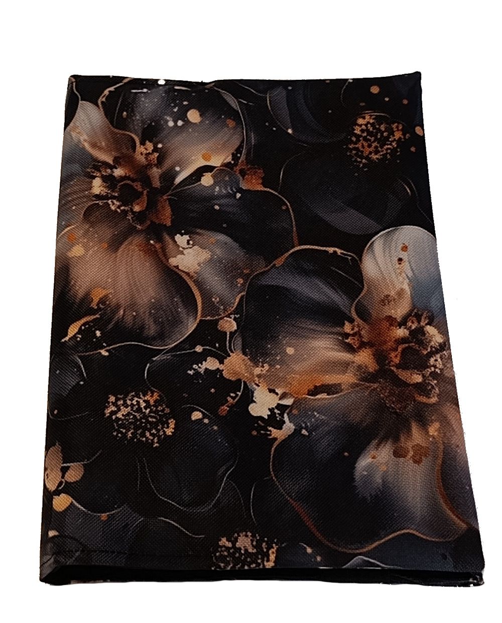 Otulacz w Granatowe Kwiaty