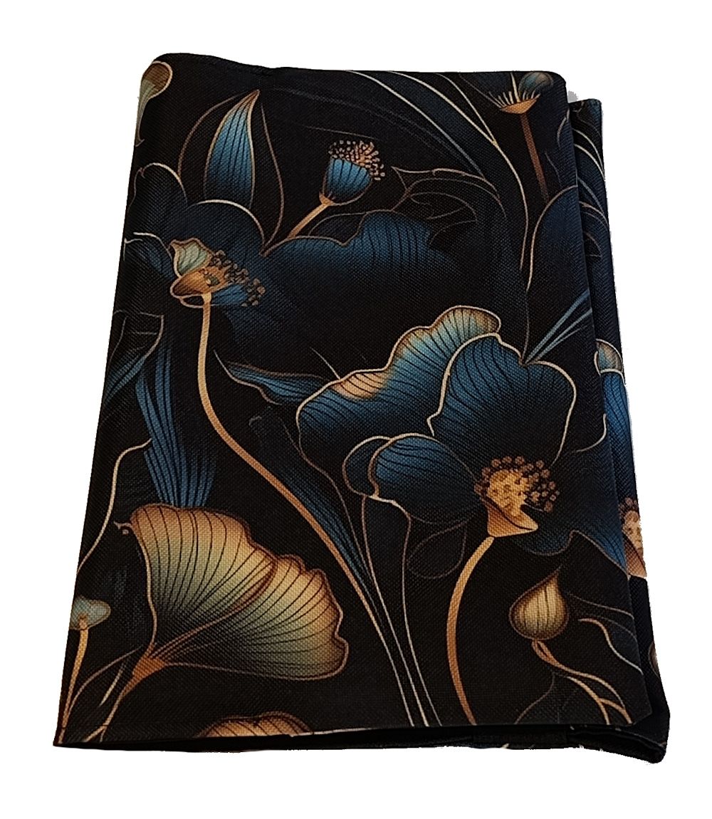 Otulacz w Niebieskie Kwiaty