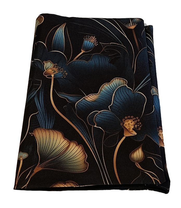 Otulacz w Niebieskie Kwiaty