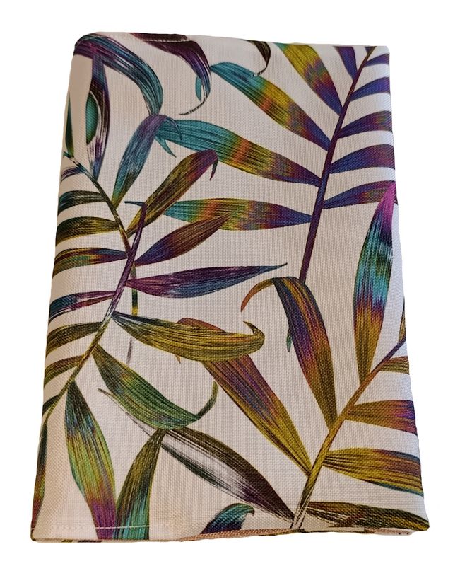 okładka na książki w tęczowe liście