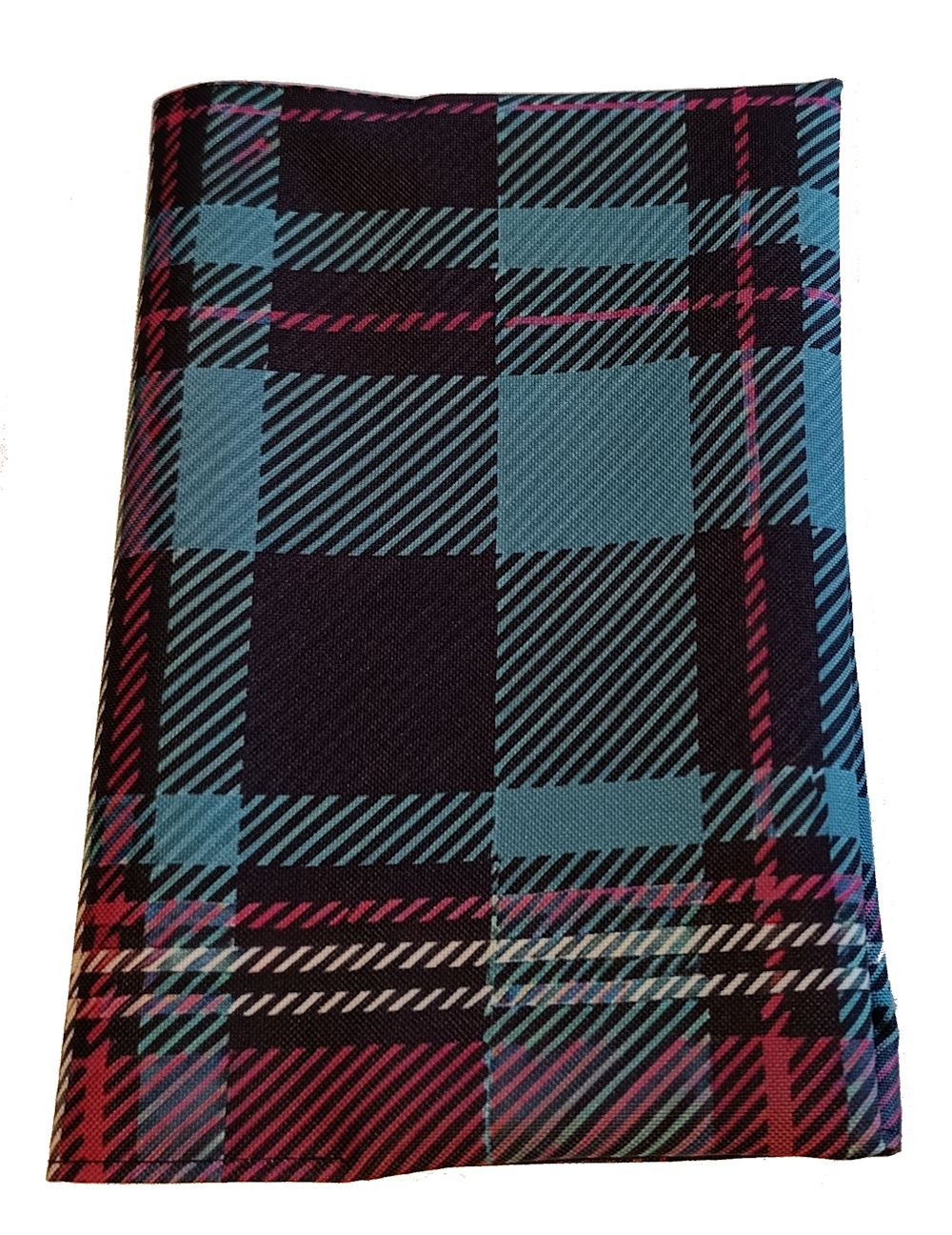 Otulacz na Książkę w Niebieską Kratkę