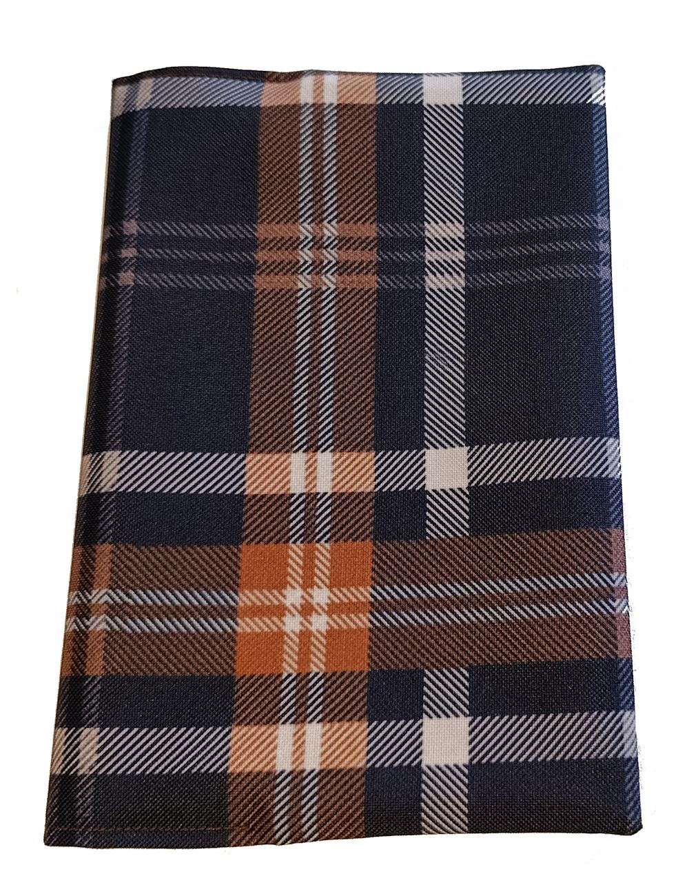 Otulacz na Książkę w Brązową Kratkę