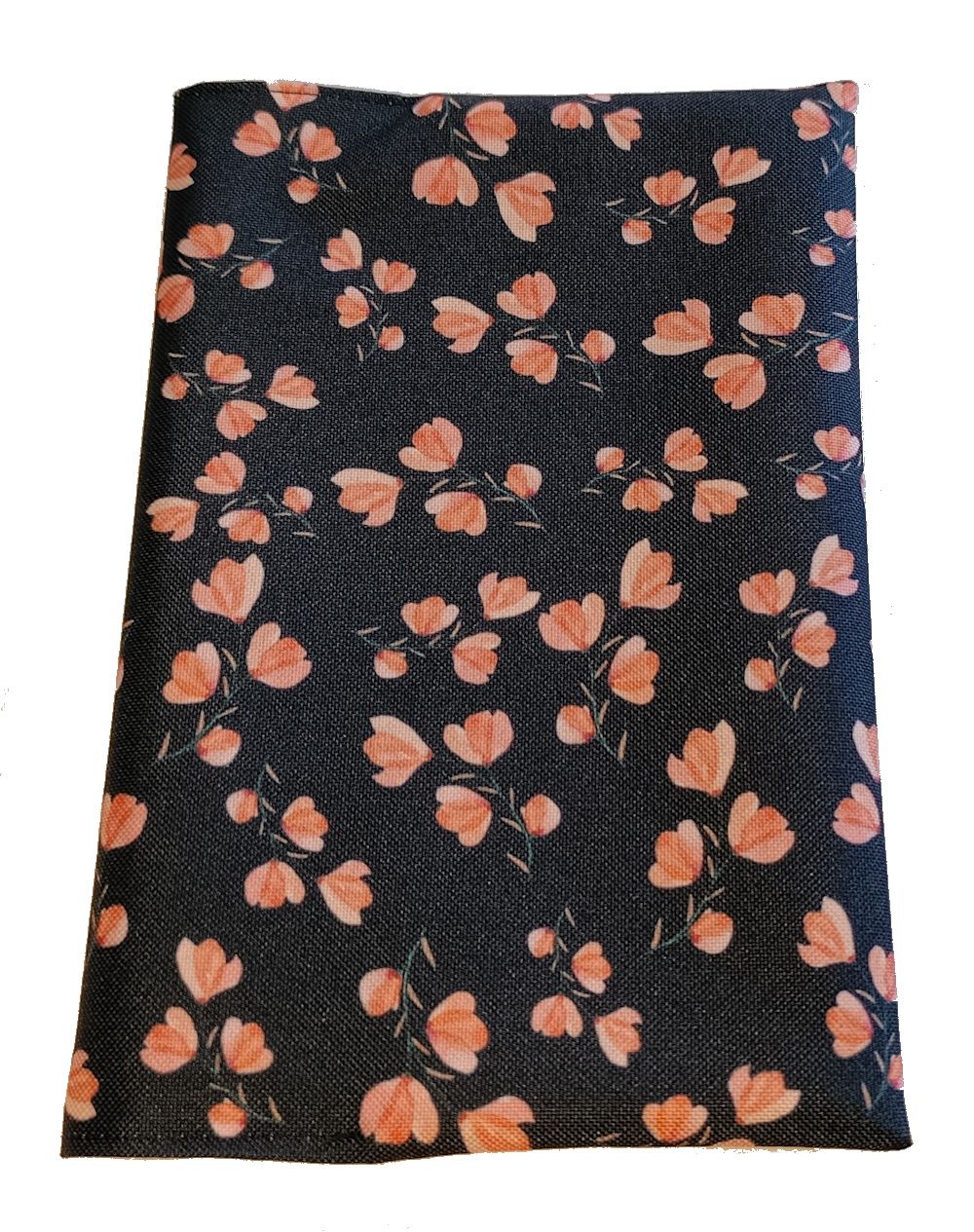 Otulacz na Książkę w Małe Różowe Kwiatki