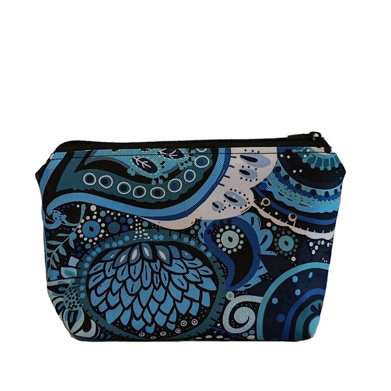 Kosmetyczka Niebieska Abstrakcja 