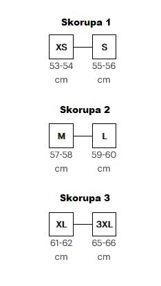 ROZMIARY KASKU LS2 MX702 PIONEER II  
