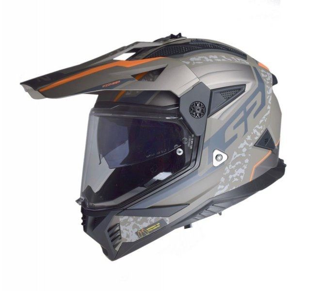 Kask Ls2 MX702 Pioneer II  Devor matt Sand -06  (Matowy)