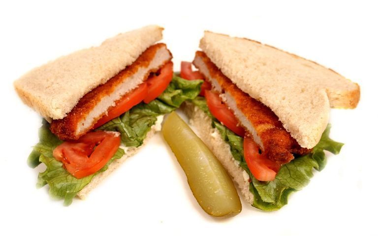 Schnitzel Sandwich (pork)