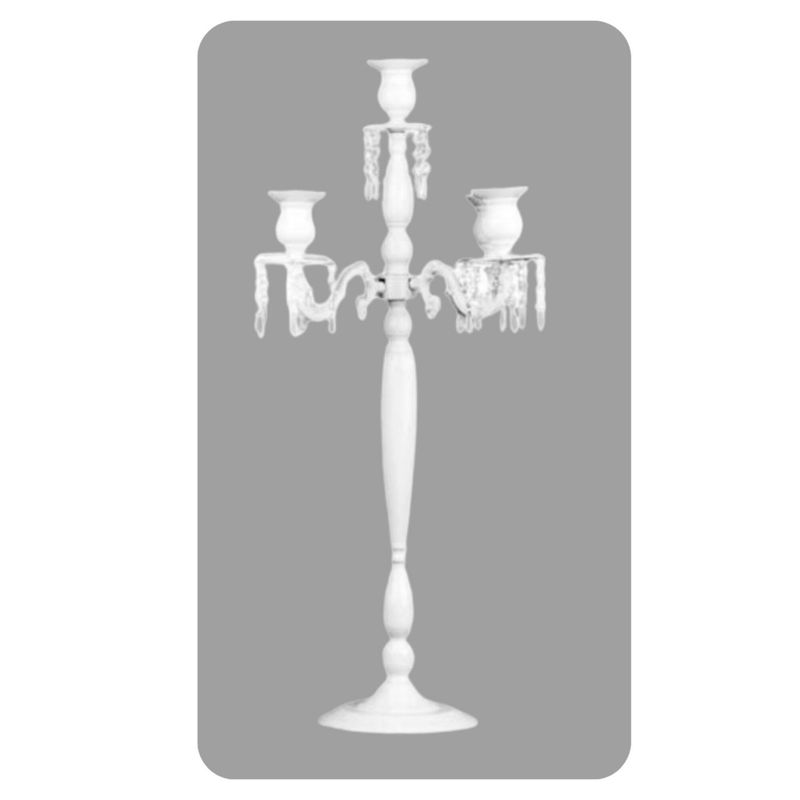 White Candlebra
