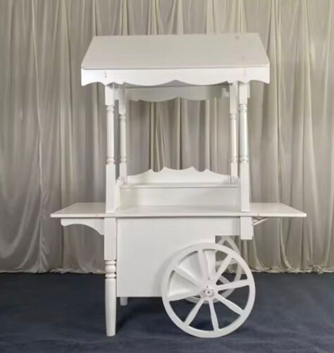 White Candy Cart