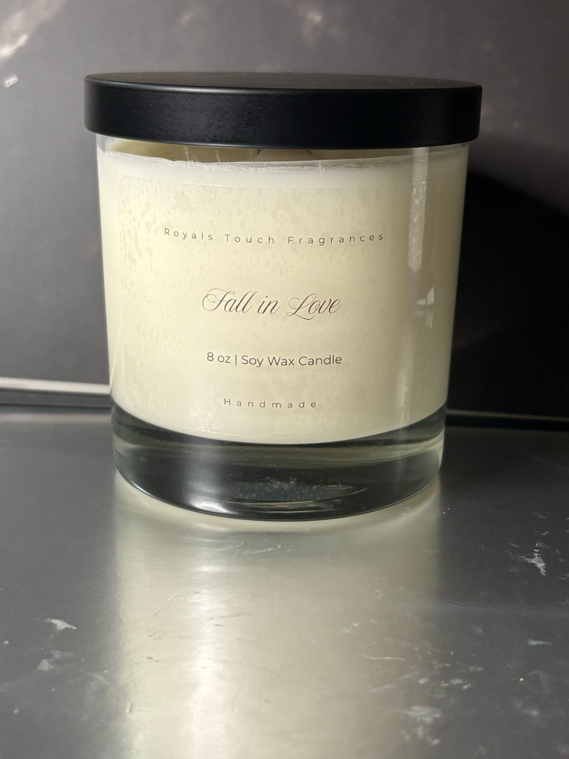 Fall in Love 8oz Wooden Wick Candle