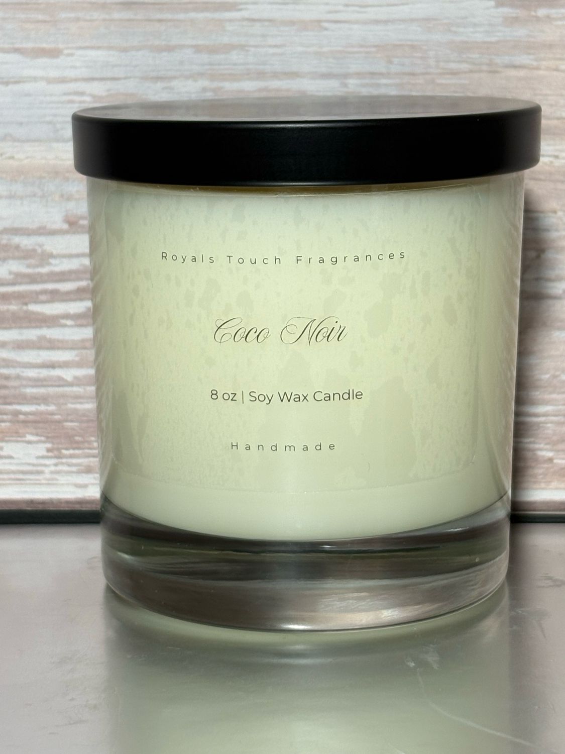 Coco Noir Cotton Wick 8oz Candle