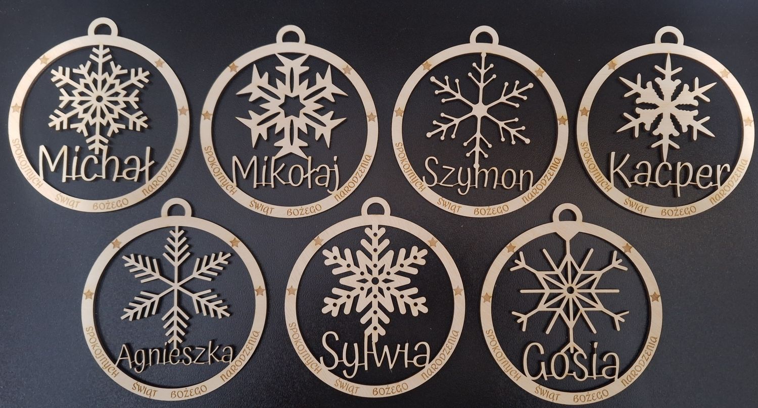 Bombki personalizowane 10cm