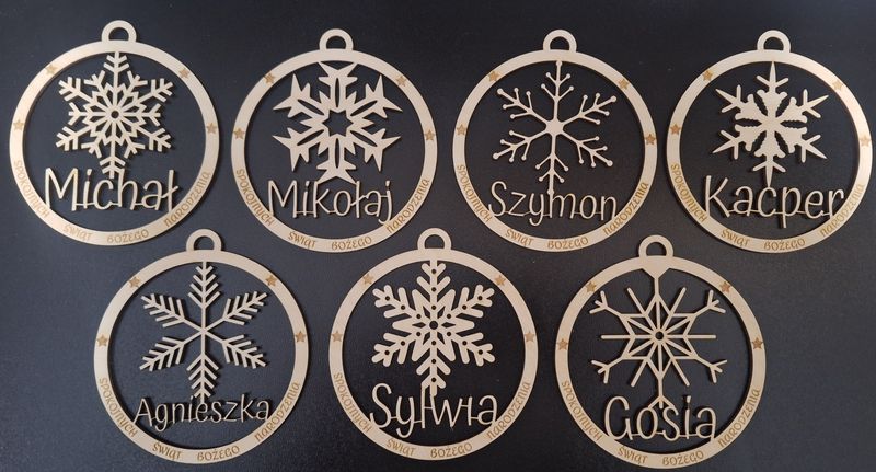 Bombki personalizowane 10cm