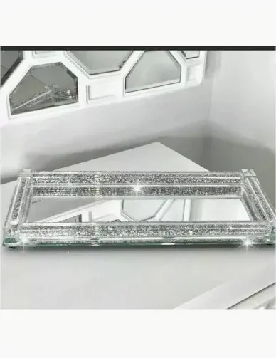 Rectangular Mirror Tray