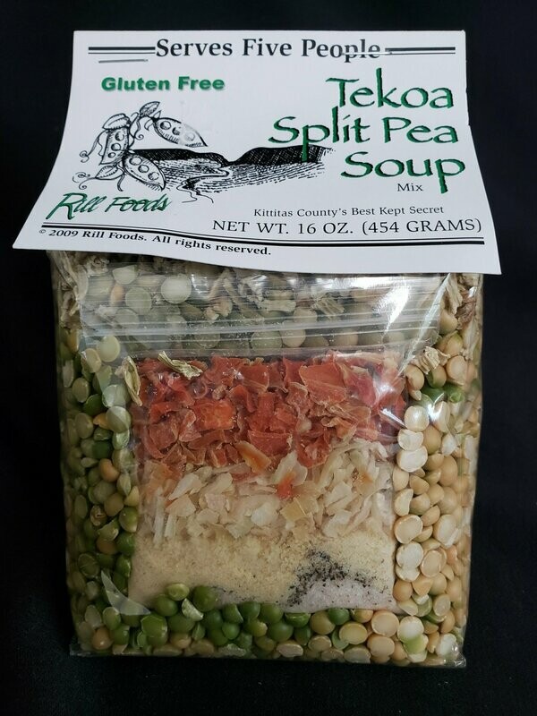 Tekoa Split Pea Soup    Serves 4