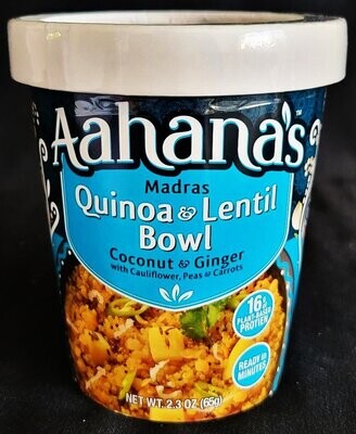 Madras Quinoa & Lentil Bowl