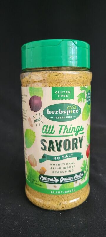 HerbSpice Savory Seasoning, No Salt  5.7 Ounces