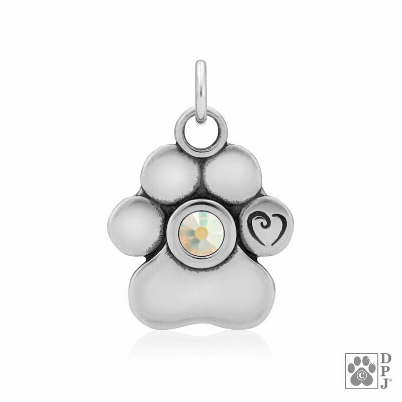 Unconditional Love with Aurora Borealis pendant