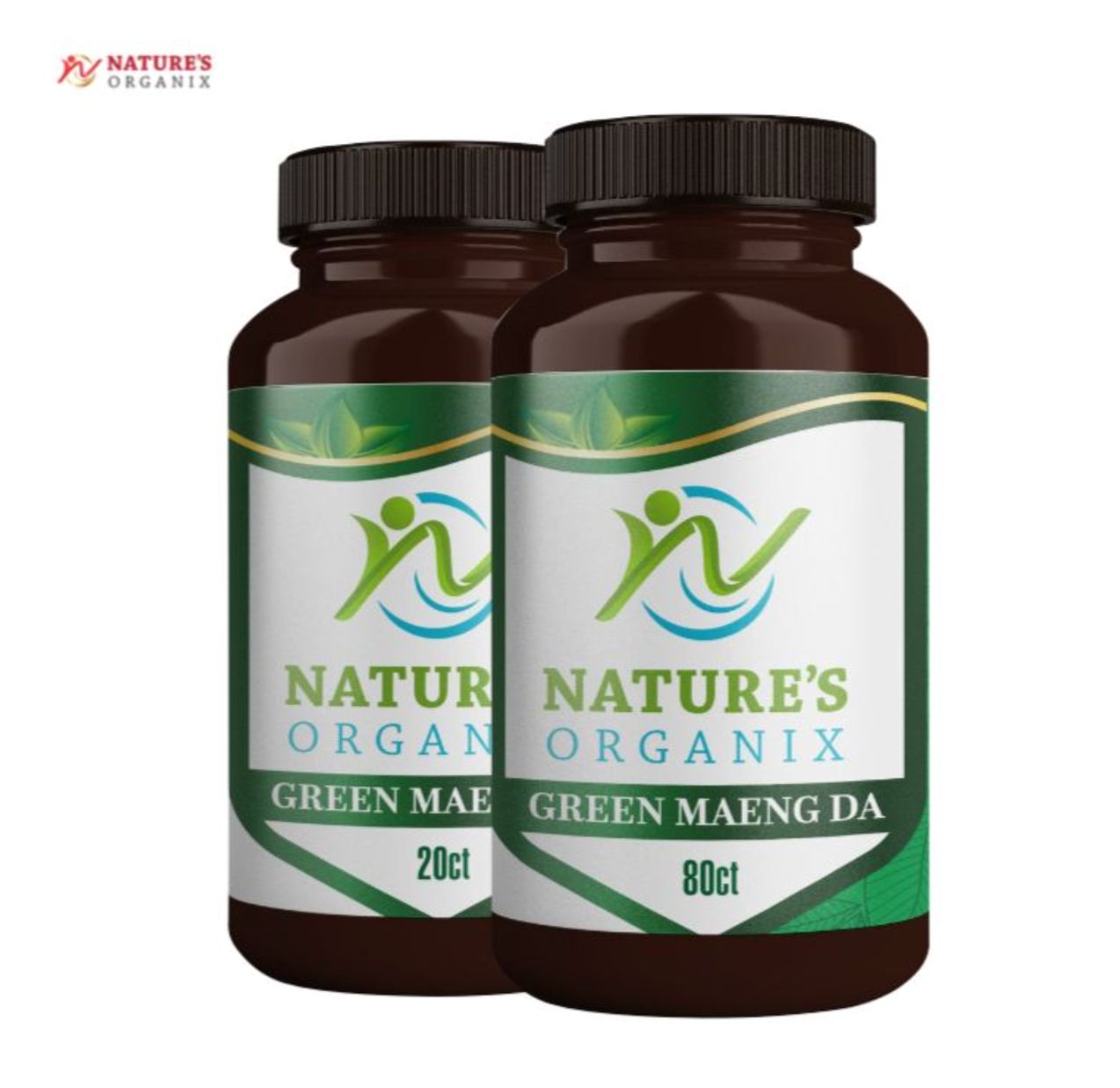 Natures Organix Kratom Capsules 300CT