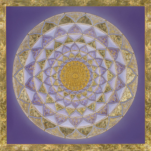 Lilac Purple Mandala