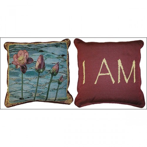 I AM Lotus Pillow