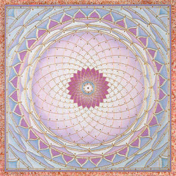 Cotton Candy Mandala