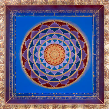 Golden Pattern Mandala