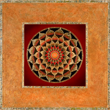 Golden Sun Mandala