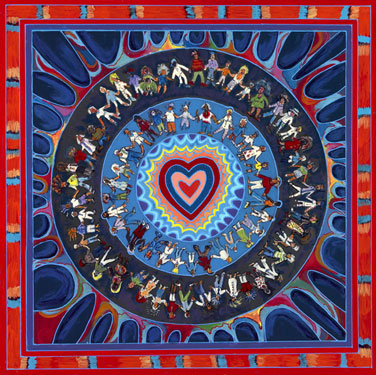 Happy Heart Mandala