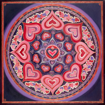 Love Violet Mandala