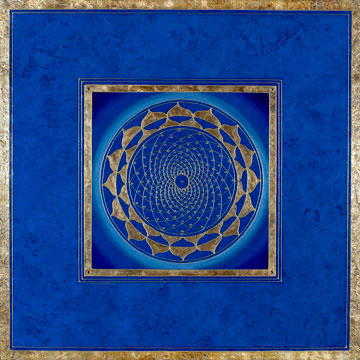 Maha Blue Mandala