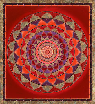 Maroon Mandala
