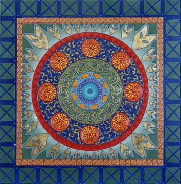 Mask of Fox Mandala