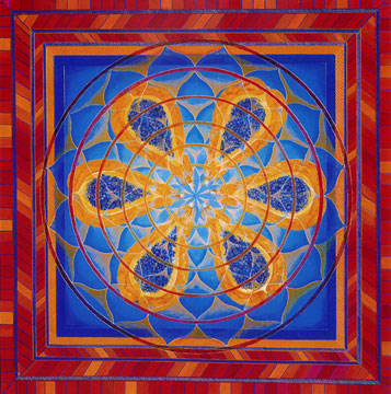 Papaya Passion Mandala