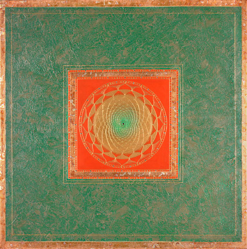 Sage Texture Mandala