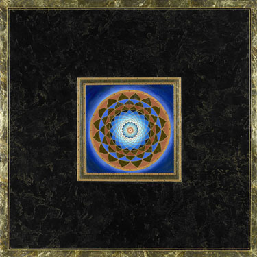 Simple Black Mandala