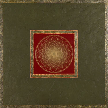 Simple Pewter Mandala