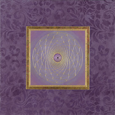 Simple Purple Mandala