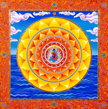 Tangerine Tantra Mandala